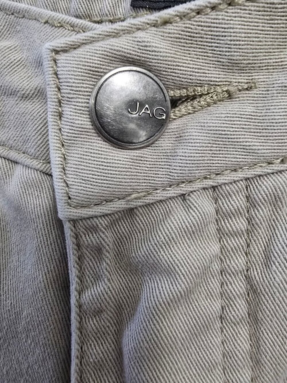 JAG Womens Size 10 Beige Capri Pants Classic Fit Comfortable - Picture 3 of 10